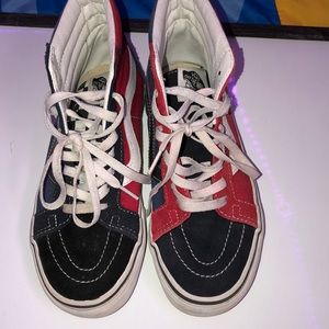 Boys Vans, high top shoe